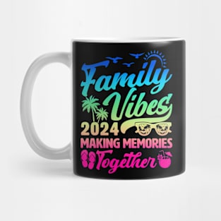 Family Vibes 2024 Beach Summer Mug